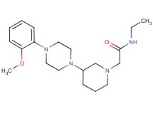N-ethyl-2-{3-[4-(2-methoxyphenyl)-1-piperazinyl]-1-piperidinyl}acetamide