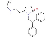 1-(2,2-diphenylethyl)-5-[2-(ethylamino)ethyl]-2-pyrrolidinone