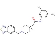 6-(2,1,3-benzothiadiazol-5-ylmethyl)-N-(3,5-dimethylphenyl)-6-azaspiro[2.5]octane-1-carboxamide