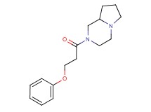 2-(3-phenoxypropanoyl)octahydropyrrolo[1,2-a]pyrazine