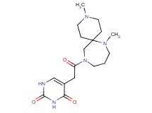 5-[2-(3,7-dimethyl-3,7,11-triazaspiro[5.6]dodec-11-yl)-2-oxoethyl]pyrimidine-2,4(1H,3H)-dione