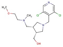 ((3R*,4R*)-1-[(3,5-dichloropyridin-4-yl)methyl]-4-{[(2-methoxyethyl)(methyl)amino]methyl}pyrrolidin-3-yl)methanol