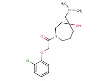 1-[(2-chlorophenoxy)acetyl]-4-[(dimethylamino)methyl]-4-azepanol