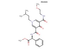 methyl (2S)-({[5-{[(2-methoxyethyl)amino]carbonyl}-1-(3-methylbutyl)-4-oxo-1,4-dihydro-3-pyridinyl]carbonyl}amino)(phenyl)acetate