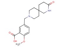 2-methoxy-5-[(3-oxo-2,9-diazaspiro[5.5]undec-9-yl)methyl]benzoic acid