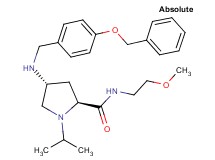 (4R)-4-{[4-(benzyloxy)benzyl]amino}-1-isopropyl-N-(2-methoxyethyl)-L-prolinamide
