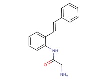 N~1~-{2-[(E)-2-phenylvinyl]phenyl}glycinamide