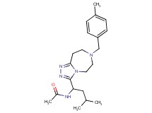 N-{3-methyl-1-[7-(4-methylbenzyl)-6,7,8,9-tetrahydro-5H-[1,2,4]triazolo[4,3-d][1,4]diazepin-3-yl]butyl}acetamide