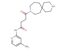 4-(3,9-diazaspiro[5.6]dodec-9-yl)-N-(4-methylpyridin-2-yl)-4-oxobutanamide