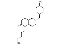 rel-(4aS,8aR)-6-[(cis-4-aminocyclohexyl)methyl]-1-(3-methoxypropyl)octahydro-1,6-naphthyridin-2(1H)-one dihydrochloride