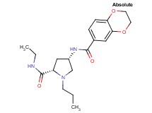 (4S)-4-[(2,3-dihydro-1,4-benzodioxin-6-ylcarbonyl)amino]-N-ethyl-1-propyl-L-prolinamide