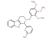 1-(6-methyl-2-pyridinyl)-2-(2,3,4-trimethoxybenzyl)-2,3,4,9-tetrahydro-1H-beta-carboline