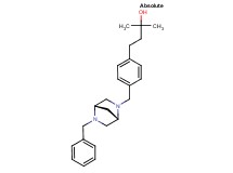 4-(4-{[(1S,4S)-5-benzyl-2,5-diazabicyclo[2.2.1]hept-2-yl]methyl}phenyl)-2-methyl-2-butanol