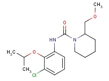 N-(3-chloro-2-isopropoxyphenyl)-2-(methoxymethyl)piperidine-1-carboxamide