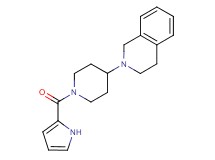 2-[1-(1H-pyrrol-2-ylcarbonyl)-4-piperidinyl]-1,2,3,4-tetrahydroisoquinoline
