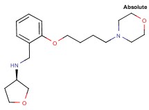 (3R)-N-[2-(4-morpholin-4-ylbutoxy)benzyl]tetrahydrofuran-3-amine