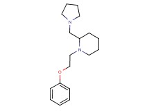 1-(2-phenoxyethyl)-2-(1-pyrrolidinylmethyl)piperidine bis(trifluoroacetate)