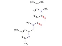 N-[(4,6-dimethylpyridin-2-yl)methyl]-6-isopropyl-N,1-dimethyl-2-oxo-1,2-dihydropyridine-3-carboxamide