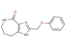 2-(phenoxymethyl)-5,6,7,8-tetrahydroimidazo[4,5-c]azepin-4(1H)-one