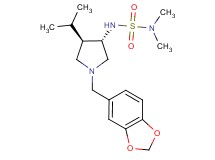 N'-[(3S*,4R*)-1-(1,3-benzodioxol-5-ylmethyl)-4-isopropyl-3-pyrrolidinyl]-N,N-dimethylsulfamide