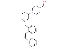 {1'-[2-(phenylethynyl)benzyl]-1,3'-bipiperidin-4-yl}methanol