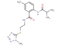 2-(isobutyrylamino)-5-methyl-N-{2-[(1-methyl-1H-tetrazol-5-yl)thio]ethyl}benzamide