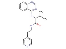 3-methyl-N-(2-pyridin-4-ylethyl)-2-(quinazolin-4-ylamino)butanamide