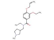 4-(allyloxy)-3-ethoxy-N-ethyl-N-[(1-methylpyrrolidin-3-yl)methyl]benzamide