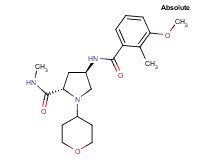 (4R)-4-[(3-methoxy-2-methylbenzoyl)amino]-N-methyl-1-(tetrahydro-2H-pyran-4-yl)-L-prolinamide