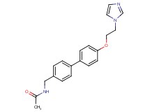 N-({4'-[2-(1H-imidazol-1-yl)ethoxy]biphenyl-4-yl}methyl)acetamide