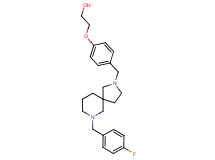 2-(4-{[7-(4-fluorobenzyl)-2,7-diazaspiro[4.5]dec-2-yl]methyl}phenoxy)ethanol