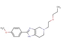 2-(4-methoxyphenyl)-5-(2-propoxyethyl)-4,5,6,7-tetrahydro-1H-imidazo[4,5-c]pyridine