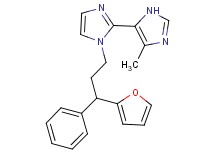 1-[3-(2-furyl)-3-phenylpropyl]-5'-methyl-1H,3'H-2,4'-biimidazole