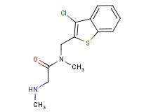 N~1~-[(3-chloro-1-benzothien-2-yl)methyl]-N~1~,N~2~-dimethylglycinamide