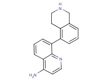8-(1,2,3,4-tetrahydroisoquinolin-5-yl)quinolin-4-amine