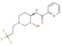 N-[(3R*,4R*)-3-hydroxy-1-(3,3,3-trifluoropropyl)piperidin-4-yl]pyridine-2-carboxamide