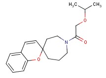 1-(isopropoxyacetyl)spiro[azepane-4,2'-chromene]