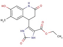 ethyl 5-(7-hydroxy-6-methyl-2-oxo-1,2,3,4-tetrahydroquinolin-4-yl)-2-oxo-2,3-dihydro-1H-imidazole-4-carboxylate