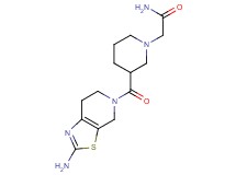 2-{3-[(2-amino-6,7-dihydro[1,3]thiazolo[5,4-c]pyridin-5(4H)-yl)carbonyl]-1-piperidinyl}acetamide