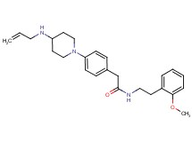 2-{4-[4-(allylamino)-1-piperidinyl]phenyl}-N-[2-(2-methoxyphenyl)ethyl]acetamide