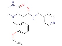2-[1-(2-ethoxybenzyl)-3-oxo-2-piperazinyl]-N-(4-pyridinylmethyl)acetamide