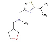 1-(2-isopropyl-1,3-thiazol-4-yl)-N-methyl-N-(tetrahydro-3-furanylmethyl)methanamine