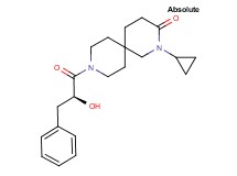 2-cyclopropyl-9-[(2S)-2-hydroxy-3-phenylpropanoyl]-2,9-diazaspiro[5.5]undecan-3-one