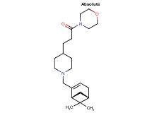 4-[3-(1-{[(1R,5S)-6,6-dimethylbicyclo[3.1.1]hept-2-en-2-yl]methyl}-4-piperidinyl)propanoyl]morpholine
