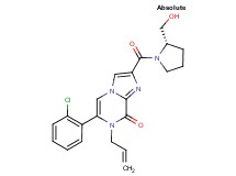 7-allyl-6-(2-chlorophenyl)-2-{[(2S)-2-(hydroxymethyl)pyrrolidin-1-yl]carbonyl}imidazo[1,2-a]pyrazin-8(7H)-one