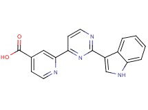2-[2-(1H-indol-3-yl)pyrimidin-4-yl]isonicotinic acid