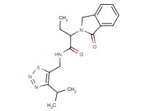 N-[(4-isopropyl-1,2,3-thiadiazol-5-yl)methyl]-2-(1-oxo-1,3-dihydro-2H-isoindol-2-yl)butanamide