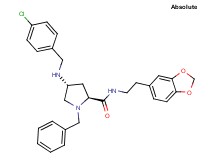 (4R)-N-[2-(1,3-benzodioxol-5-yl)ethyl]-1-benzyl-4-[(4-chlorobenzyl)amino]-L-prolinamide