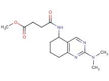 methyl 4-{[2-(dimethylamino)-5,6,7,8-tetrahydro-5-quinazolinyl]amino}-4-oxobutanoate