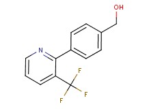 {4-[3-(trifluoromethyl)-2-pyridinyl]phenyl}methanol